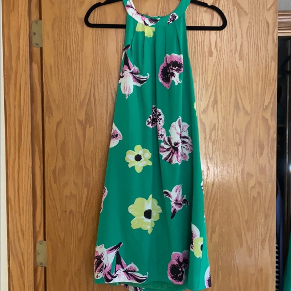 J. Crew floral mini dress